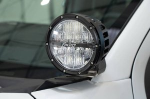 Ford Super Duty F350 Ditch Light Brackets - Driver/Passenger Side Pair - Addictive Desert Designs - Hammer Black - `23-`27 Ford Super Duty F350 Ditch Light Brackets - Driver/Passenger Side Pair - Addictive Desert Designs - Hammer Black - `23-`27